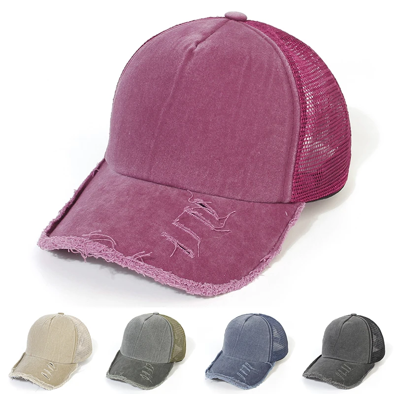 

CP01 летняя мытая винтажная бейсболка, Женская регулируемая бейсболка, дышащая сетчатая Спортивная шляпа, Мужская Уличная шляпа от солнца, шапки для папы