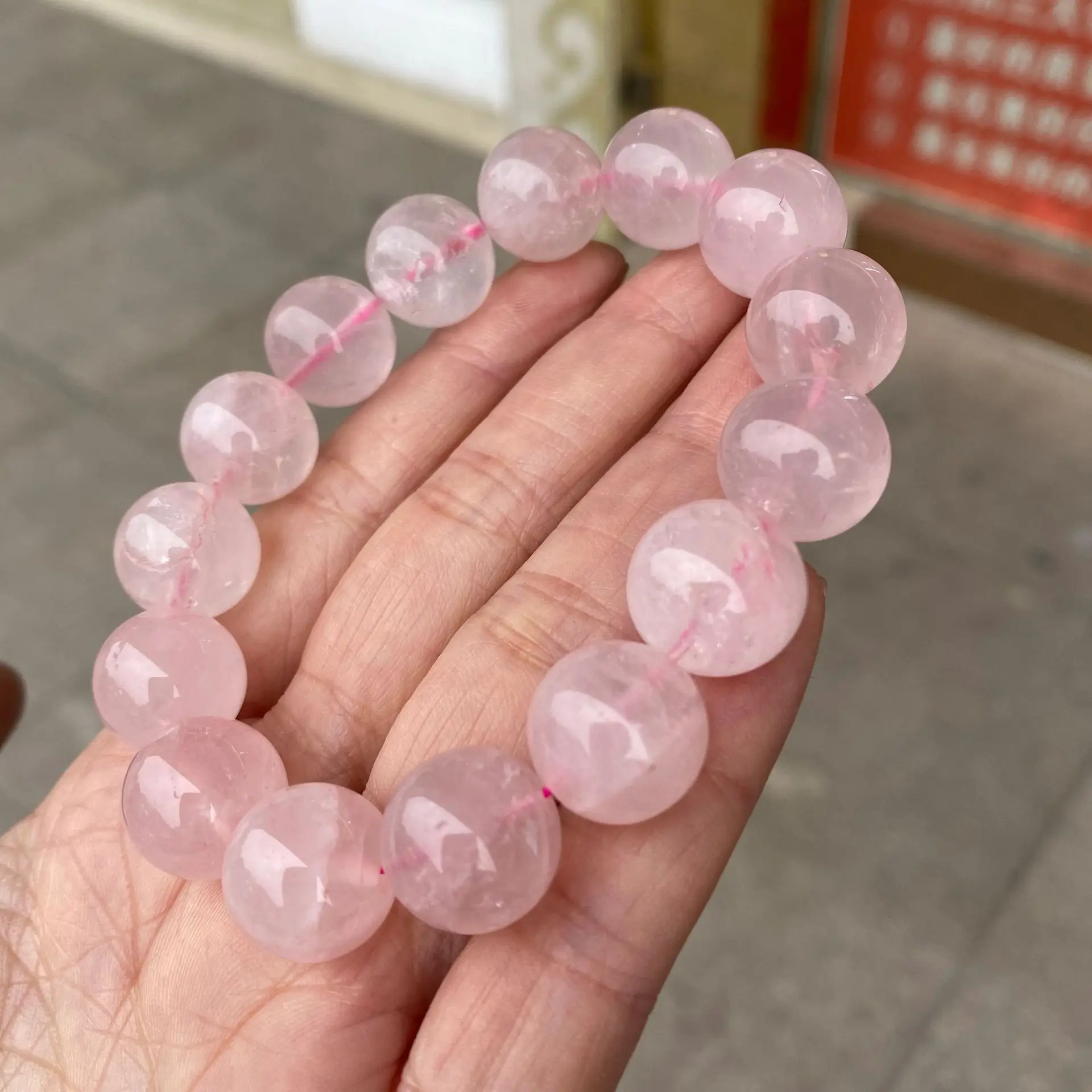 Natural Stone Beads Pink Crystal Elastic Yoga Bracelets Charm Round Bead Bracelet Jewelry 6 8 10 12mm Bracelets For Woman Gift
Natural Stone Beads Pink Crystal Elastic Yoga Bracelets Charm Round Bead Bracelet Jewelry 6 8 10 12mm Bracelets For Woman Gift