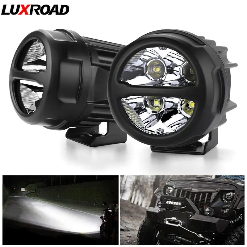 4000LM Motorcycle Metal Spot & Flood beam LED Spotlight Work Lamp For Car 4WD UTV Sand Rails ATV SUV Truck Fork Lift Trains Boat
4000LM Motorcycle Metal Spot & Flood beam LED Spotlight Work Lamp For Car 4WD UTV Sand Rails ATV SUV Truck Fork Lift Trains Boat