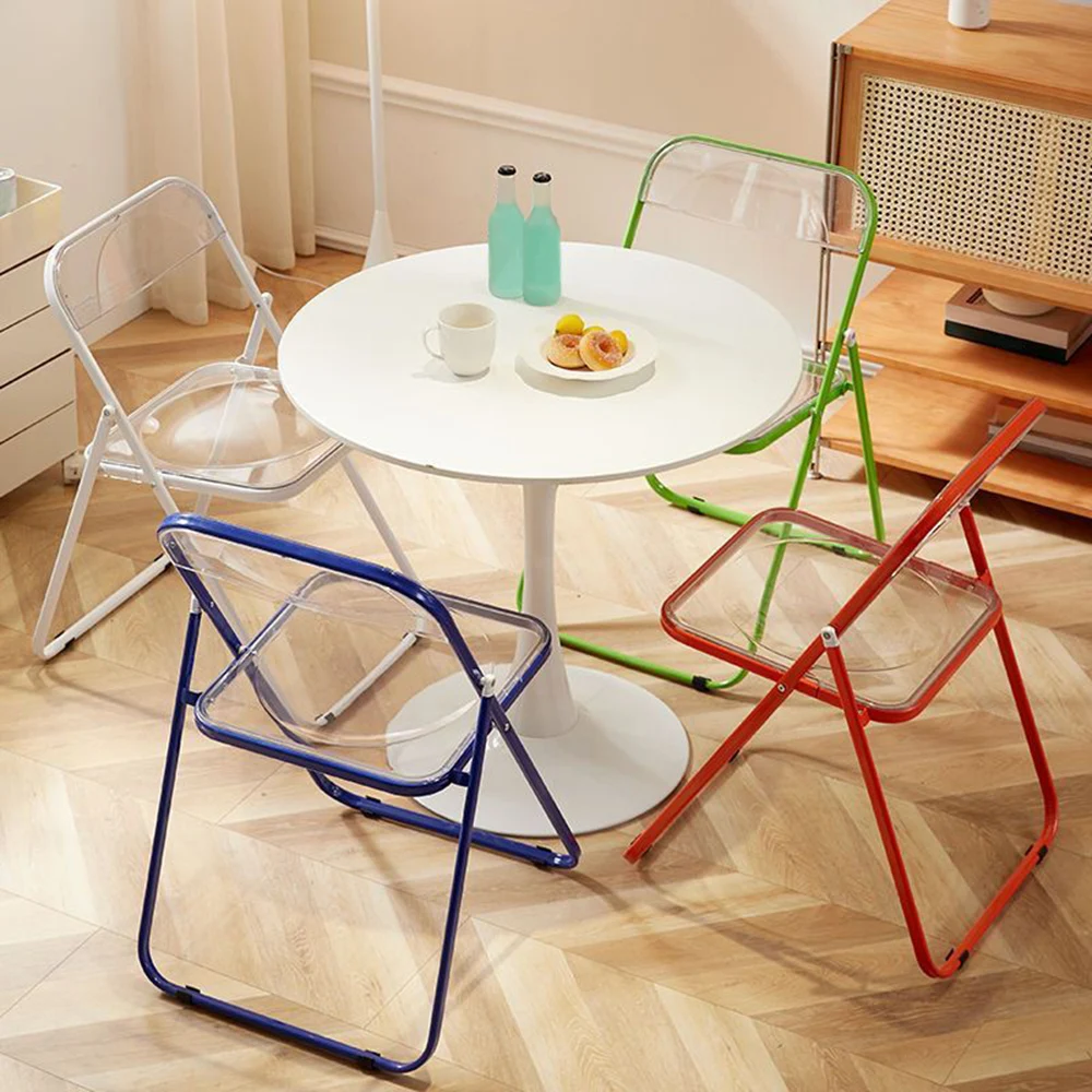 Acrylic Chair Circular Seating Surface Modern Style Comfortable Sitting Sensation Stool Minimalist Ergonomic Backrest
Acrylic Chair Circular Seating Surface Modern Style Comfortable Sitting Sensation Stool Minimalist Ergonomic Backrest