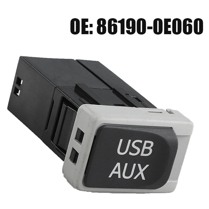 

AUX USB Port AUX Audio Interface For Toyota Highlander 2009-2015 86190-0E060 861900E060 CA-L80891X