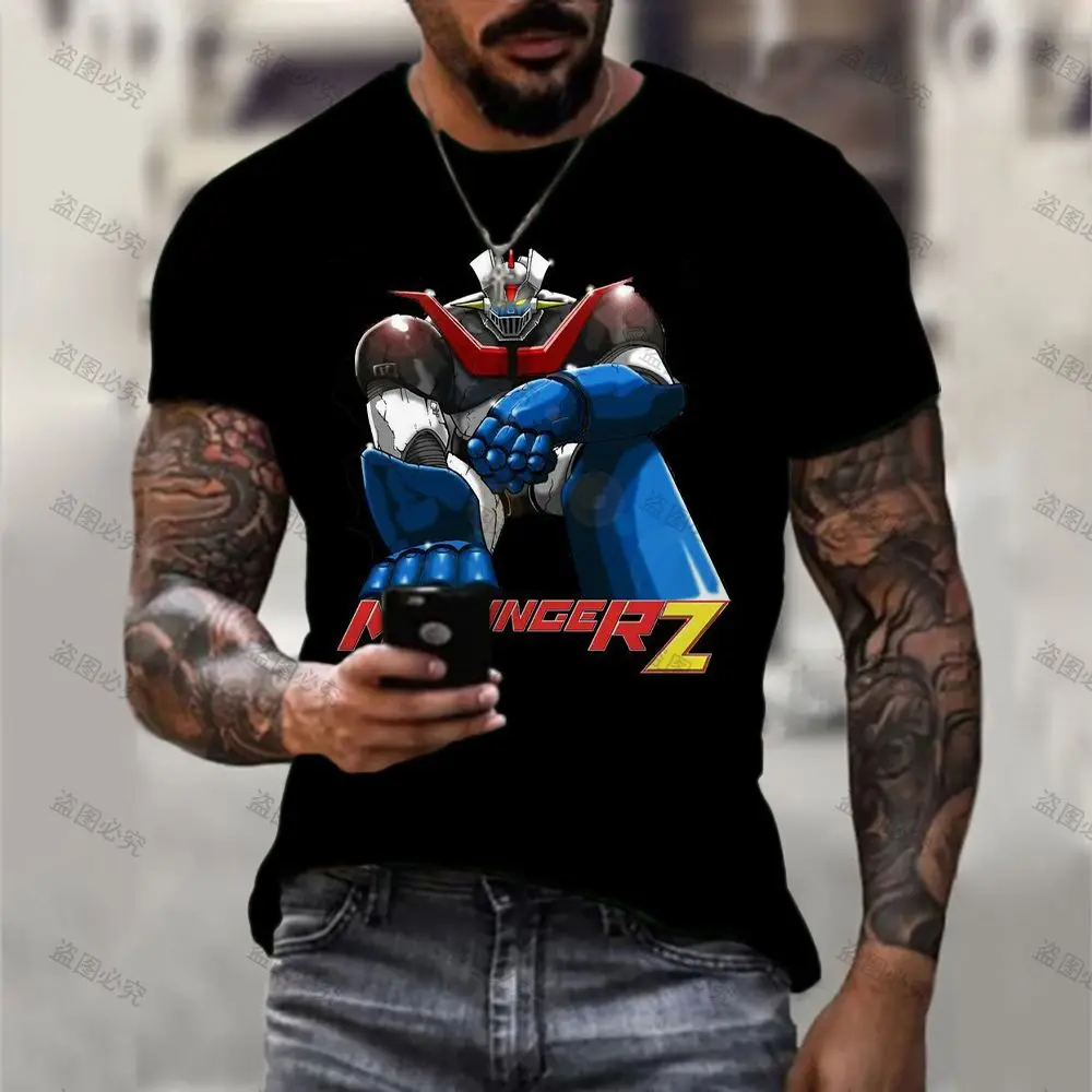 New T-shirts Men's T-shirt Cartoon Mazinger Z 6XL Essentials Summer Clothes Fashion Y2k Tops Leisure Oversized HD Print 2023
New T-shirts Men's T-shirt Cartoon Mazinger Z 6XL Essentials Summer Clothes Fashion Y2k Tops Leisure Oversized HD Print 2023