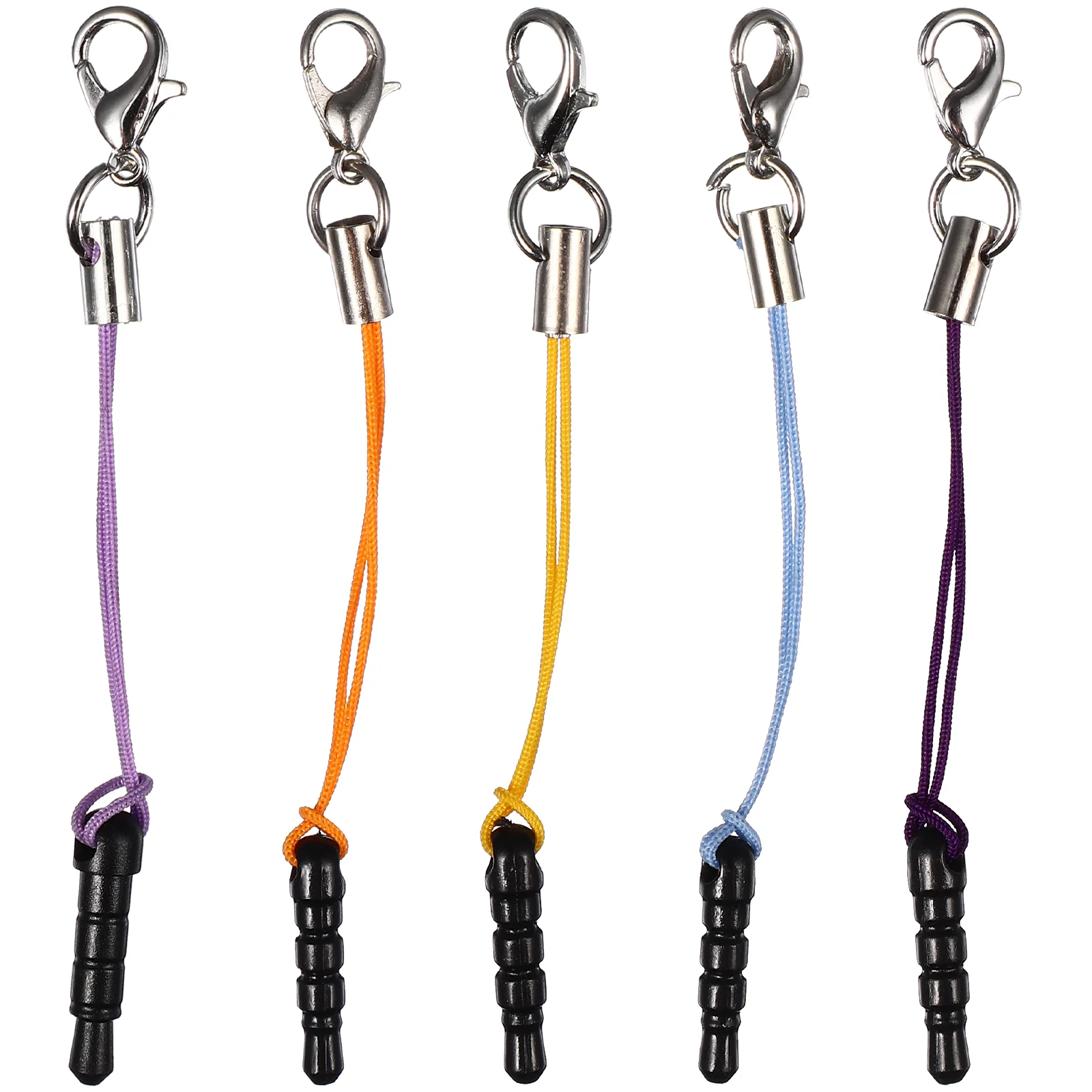 15 Pcs Lobster Clasps Dust Plug Charm Straps Dust Plug with Lanyards Dust Plugs with Straps
15 Pcs Lobster Clasps Dust Plug Charm Straps Dust Plug with Lanyards Dust Plugs with Straps