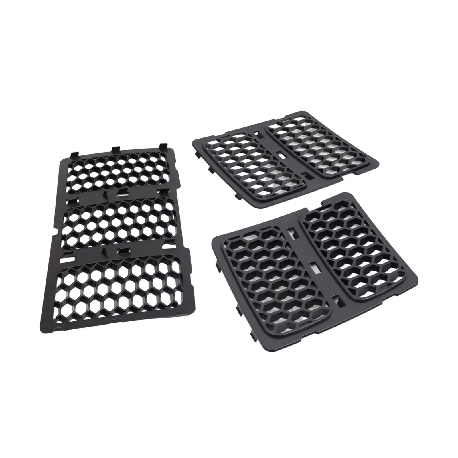 3x Honeycomb Grille Inserts Easy Installation 68143073AC 68143074AD Black High Quality Replacement Parts Auto Accessory
3x Honeycomb Grille Inserts Easy Installation 68143073AC 68143074AD Black High Quality Replacement Parts Auto Accessory