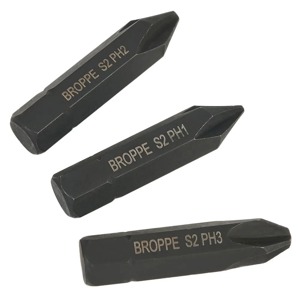 3pcs 36mm Hex Shank Cross Impact Electric Screwdriver Bits Set PH1 PH2 PH3 Alloy Steel Screwdriver Bits Tools Parts
3pcs 36mm Hex Shank Cross Impact Electric Screwdriver Bits Set PH1 PH2 PH3 Alloy Steel Screwdriver Bits Tools Parts