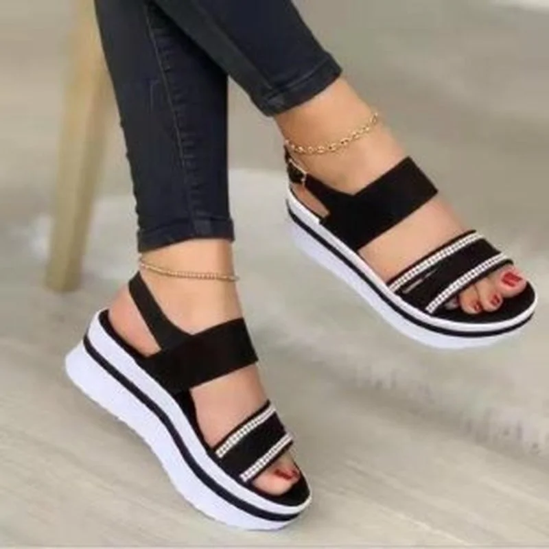 Summer Flats Sandals Platform Sport Women Shoes 2022 New Designer Casual Shoes Fashion Slides Walking Running Sandals Large Size
Summer Flats Sandals Platform Sport Women Shoes 2022 New Designer Casual Shoes Fashion Slides Walking Running Sandals Large Size