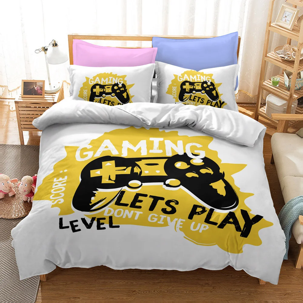 Gamer Bedding Play 3D Print Game Sets Remote Queen Control Twin Single Size Duvet Cover Set Pillowcase Home Textile Newest
Gamer Bedding Play 3D Print Game Sets Remote Queen Control Twin Single Size Duvet Cover Set Pillowcase Home Textile Newest