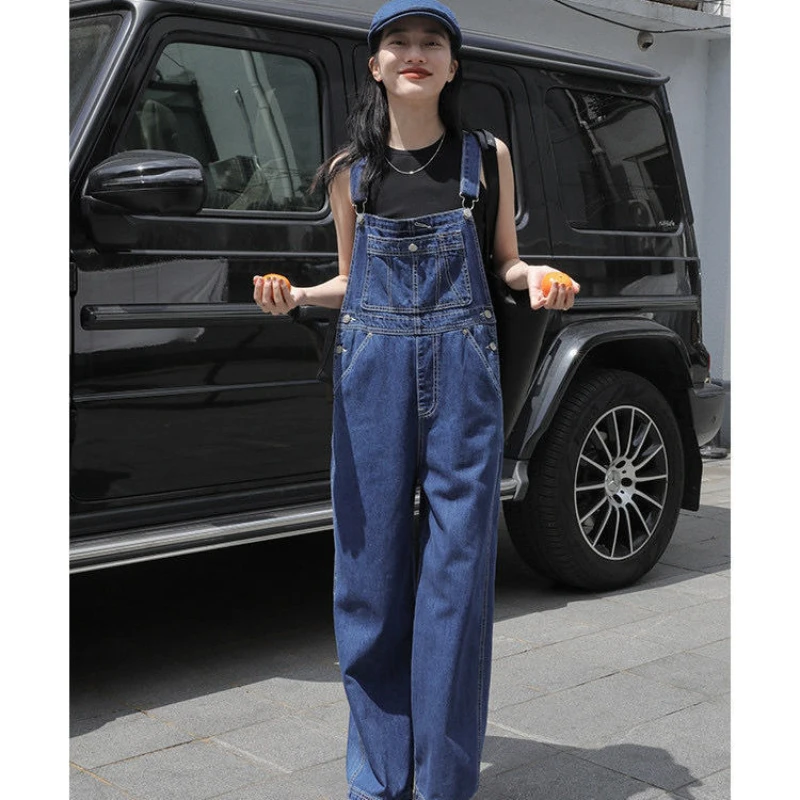 Women Overalls Loose Romper Playsuit Jumpsuit Female Wide Leg Overalls Denim Jumpsuit Ladies Fashion Jumpsuits Overalls G260
Women Overalls Loose Romper Playsuit Jumpsuit Female Wide Leg Overalls Denim Jumpsuit Ladies Fashion Jumpsuits Overalls G260