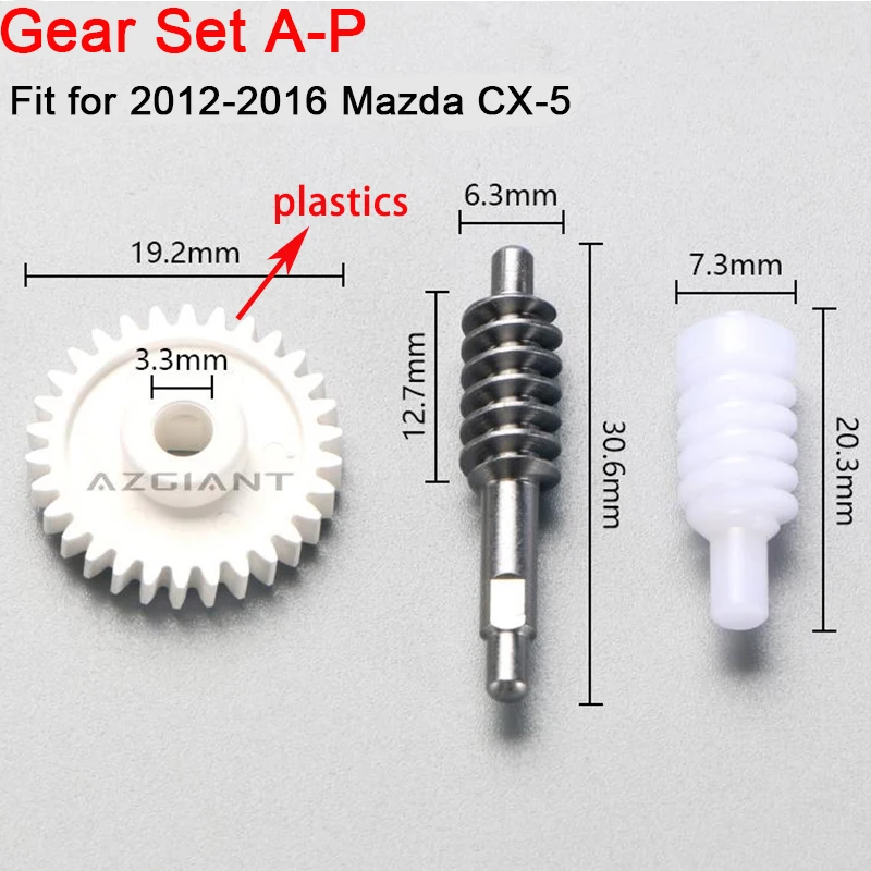 Azgiant для Mazda CX-5 2012-2023, автомобильный складной блок, привод зеркала, набор шестерен, 30 т, внутренние дверные панели, детали, поставка автомобиля 
Azgiant для Mazda CX-5 2012-2023, автомобильный складной блок, привод зеркала, набор шестерен, 30 т, внутренние дверные панели, детали, поставка автомобиля