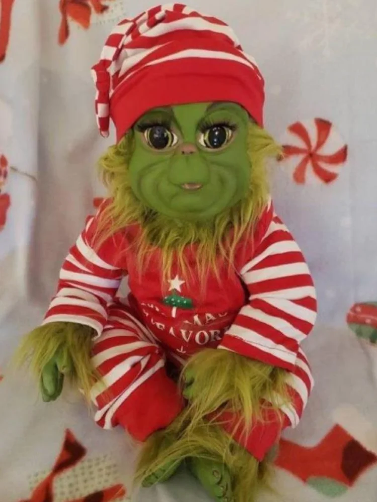 Рождественская Кукла Freak Grinch, набивная плюшевая игрушка, украшения, милый зеленый мех, Необычный детский мультяшный симулятор куклы, Рождес...
Рождественская Кукла Freak Grinch, набивная плюшевая игрушка, украшения, милый зеленый мех, Необычный детский мультяшный симулятор куклы, Рождес...