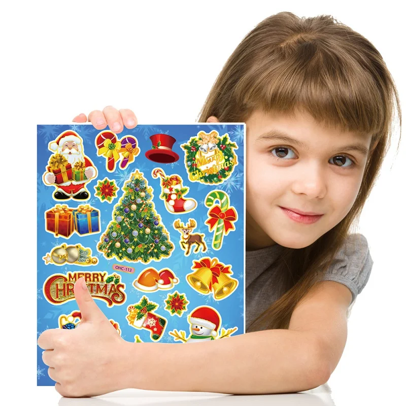 2022 new children's Christmas bronzer decorations Holiday seals waterproof Windows and walls with gift stickers
2022 new children's Christmas bronzer decorations Holiday seals waterproof Windows and walls with gift stickers