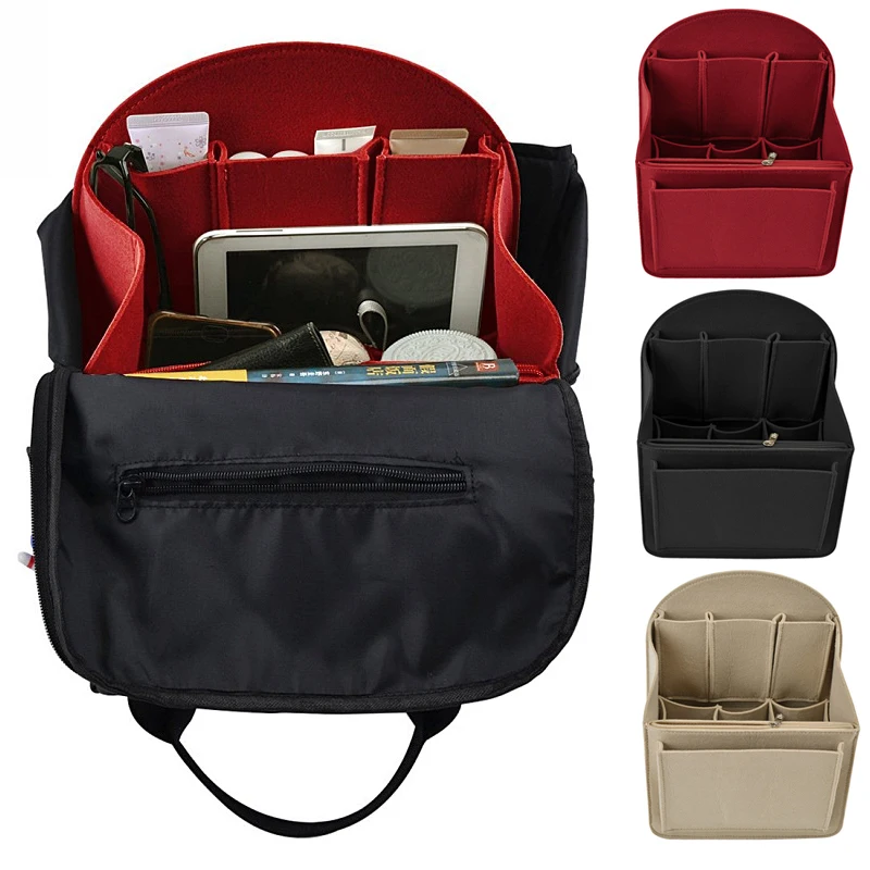 Multi-Pocket Felt Insert Storage Sack Cosmetic Inner Organizer Of Shoulder Bag Purse Cell Phone Classification Interior Pouch
Multi-Pocket Felt Insert Storage Sack Cosmetic Inner Organizer Of Shoulder Bag Purse Cell Phone Classification Interior Pouch