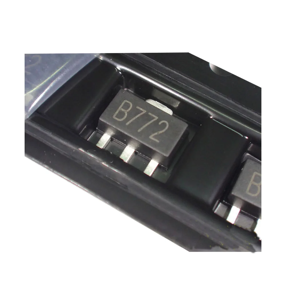 20PCS 2SB772 SOT89 B772 SMD SOT-89 PNP MEDIUM POWER TRANSISTOR new and original