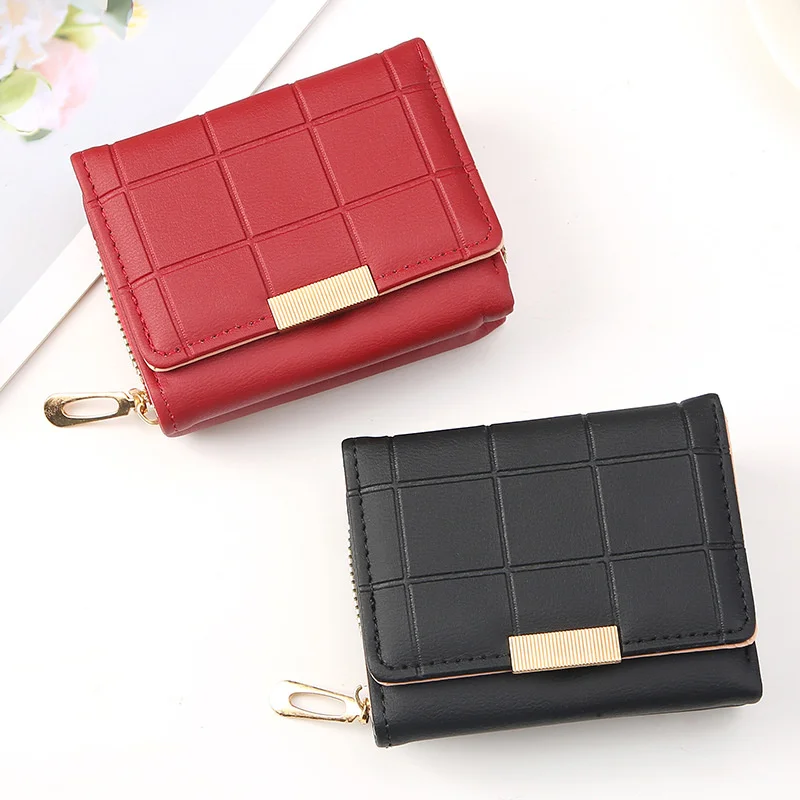 Women's Short Wallet New Fashion Coin Purse Card Holder Wallets Small Ladies Hasp Zipper Wallet Female Mini Clutch for Girl
Women's Short Wallet New Fashion Coin Purse Card Holder Wallets Small Ladies Hasp Zipper Wallet Female Mini Clutch for Girl