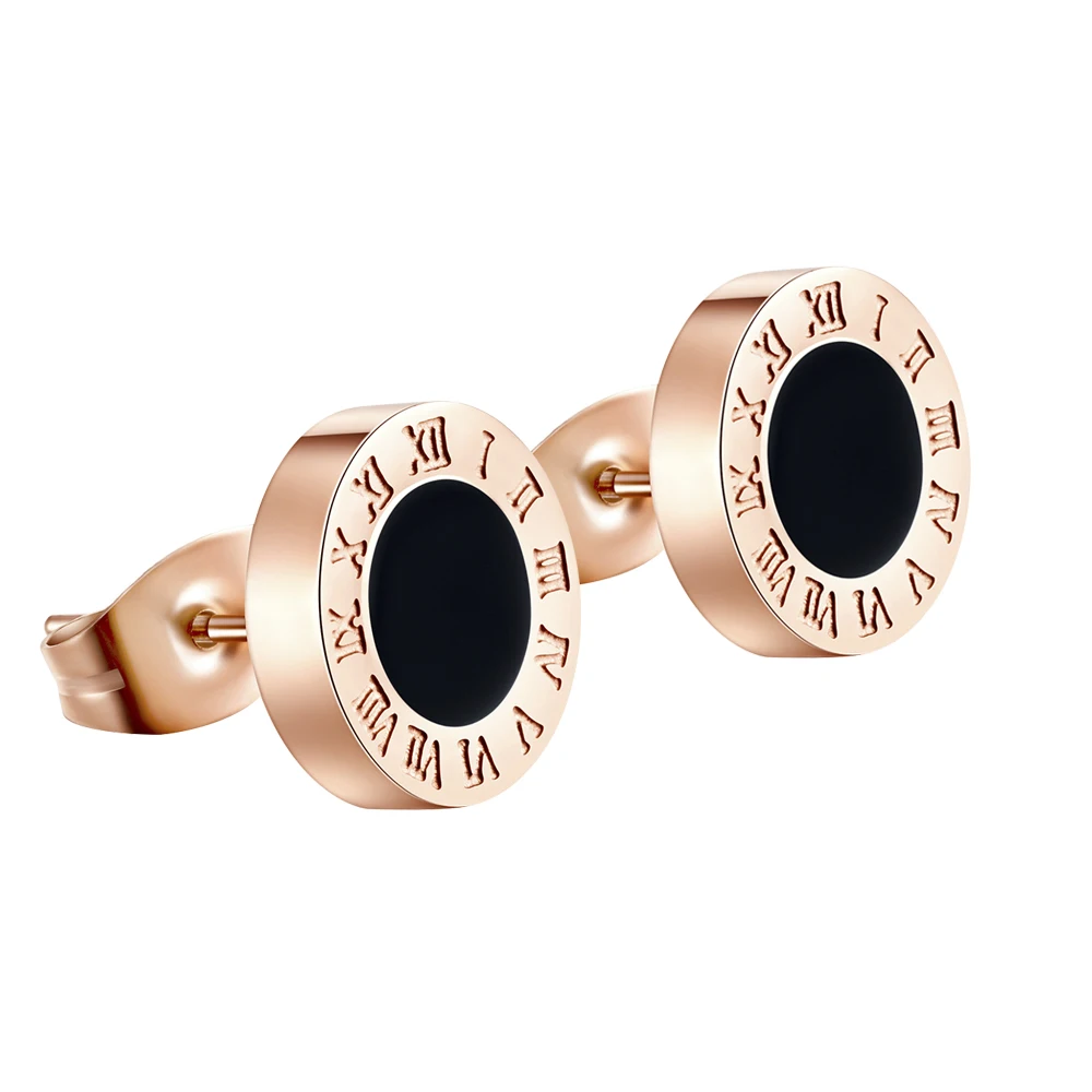 Gothic Fashion Romantic Couple Ear Clip Roman Digital Stainless Steel Inlaid Real Fritillary Earrings
Gothic Fashion Romantic Couple Ear Clip Roman Digital Stainless Steel Inlaid Real Fritillary Earrings