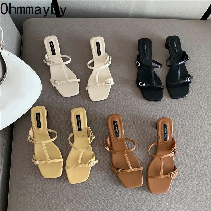 Fashion Square Toe Slippers Women Low Heels Casual Ladies Narrow Band Outdoor Shoes Sandal Slip On 2022 Design Summer Mujer
Fashion Square Toe Slippers Women Low Heels Casual Ladies Narrow Band Outdoor Shoes Sandal Slip On 2022 Design Summer Mujer