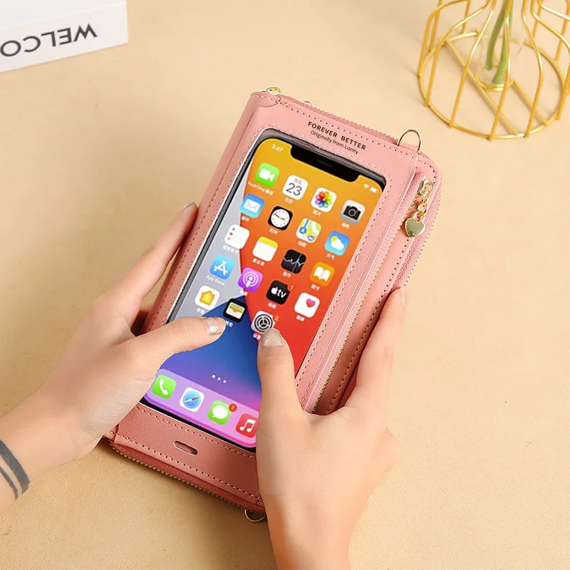 Wallet Multifunctional Mobile Touch Screen Phone Clutch Bag Ladies Purse Large Capacity Travel Card Holder Cover
Wallet Multifunctional Mobile Touch Screen Phone Clutch Bag Ladies Purse Large Capacity Travel Card Holder Cover