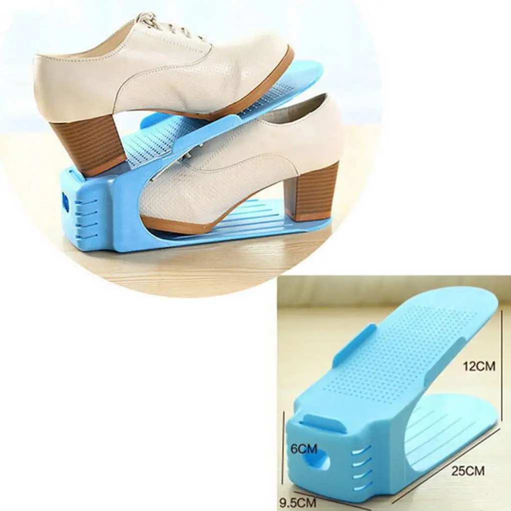 Home Shoes Rack Solid Plastic Double Adjustable Layer Shoes Storage Hanger Holder Saves Pace
Home Shoes Rack Solid Plastic Double Adjustable Layer Shoes Storage Hanger Holder Saves Pace