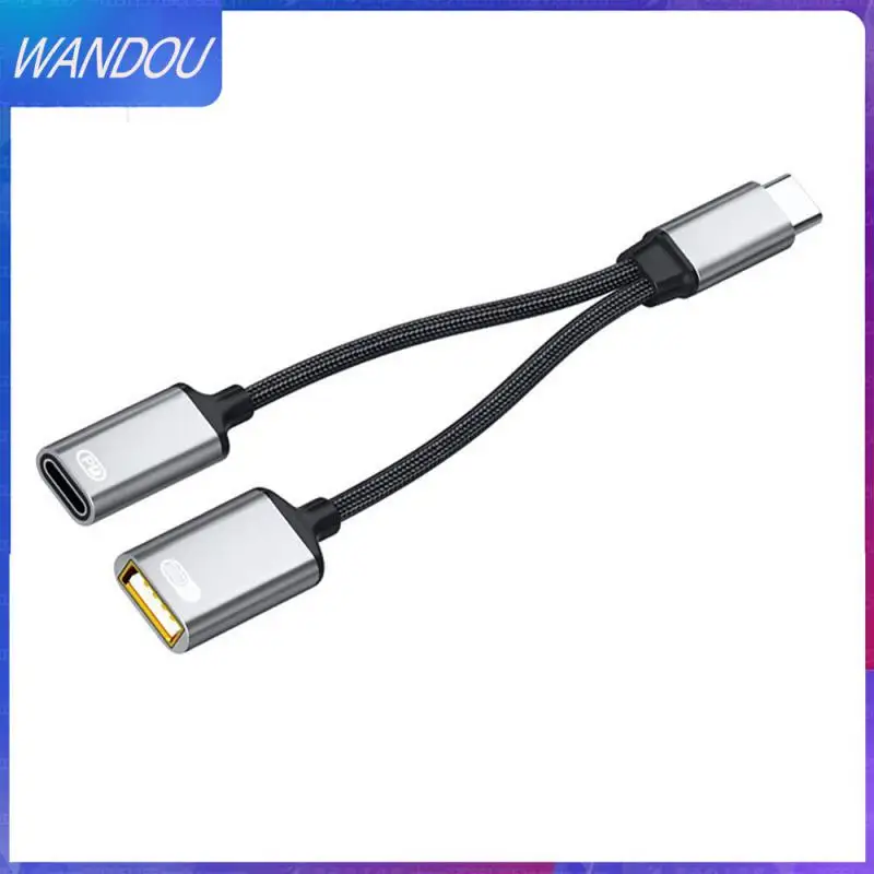 Splitter Adapter Type-c Male To Usb-c Female 30w Pd Multifunction Usb Female Splitter Adapter Fast Charging Usb-a 2.0 New Hot
Splitter Adapter Type-c Male To Usb-c Female 30w Pd Multifunction Usb Female Splitter Adapter Fast Charging Usb-a 2.0 New Hot