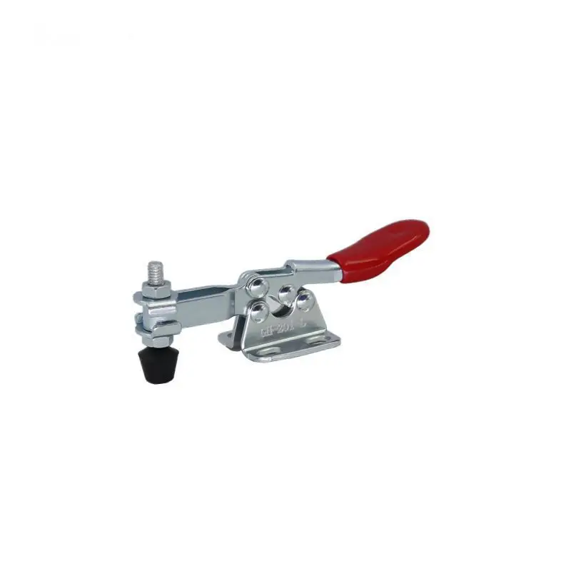 1pc GH-201L Toggle Clamp 27kg/60lbs Clips Iron Galvanizing Woodworking Fix Clip For Carpentry Machine Welding Mould Hand Tools
1pc GH-201L Toggle Clamp 27kg/60lbs Clips Iron Galvanizing Woodworking Fix Clip For Carpentry Machine Welding Mould Hand Tools
