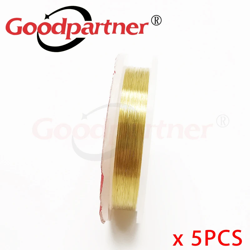 5X Goodpartner Printer Copier Parts 0.06mm Golden CORONA WIRE Electrode Tungsten Wire for Kyocera Samsung Xerox HP Canon Ricoh
5X Goodpartner Printer Copier Parts 0.06mm Golden CORONA WIRE Electrode Tungsten Wire for Kyocera Samsung Xerox HP Canon Ricoh