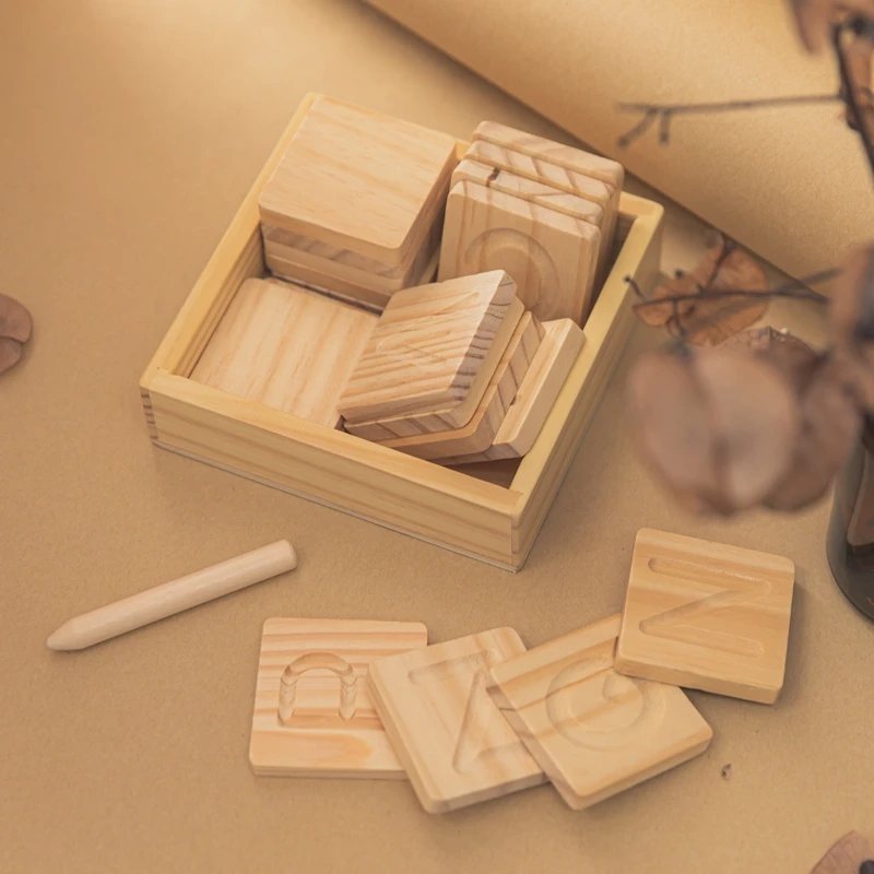 Children's Groove Writing Board Alphanumeric Double-sided Educational Toy Wooden Writing Board Alphabet Track Copy Learning Toy
Children's Groove Writing Board Alphanumeric Double-sided Educational Toy Wooden Writing Board Alphabet Track Copy Learning Toy