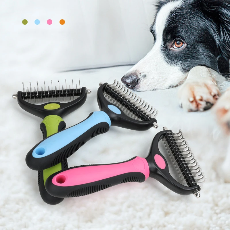 Pet Hair Remove Brush Grooming Dog Scraper Cutter Self-cleaning Dogs Comb Double Side Animal Bath Cleaning Care Tool item S/L
Pet Hair Remove Brush Grooming Dog Scraper Cutter Self-cleaning Dogs Comb Double Side Animal Bath Cleaning Care Tool item S/L