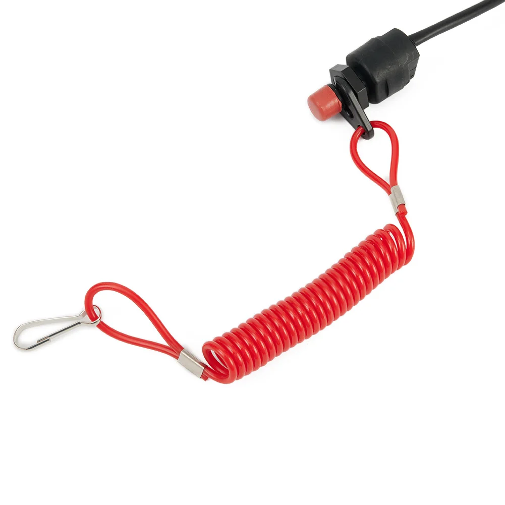 Universal Kill Stop Switch With 160cm Safety Tether Fit For Outboard Engine Motors Component Security Accessory
Universal Kill Stop Switch With 160cm Safety Tether Fit For Outboard Engine Motors Component Security Accessory