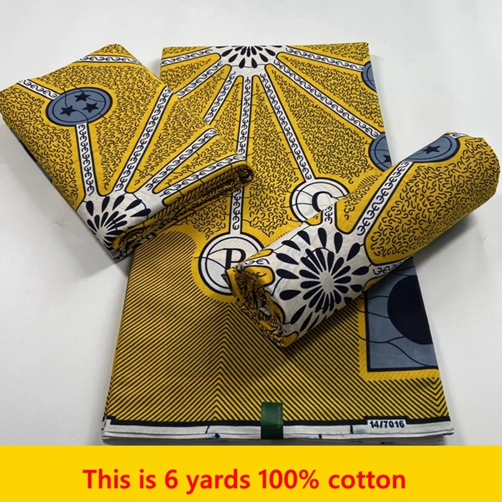 

Африканские настоящие восковые принты ткань 2022 нигерийская Анкара оптовая продажа Гана 100% хлопок настоящий гарантированный оригинальный материал для шитья