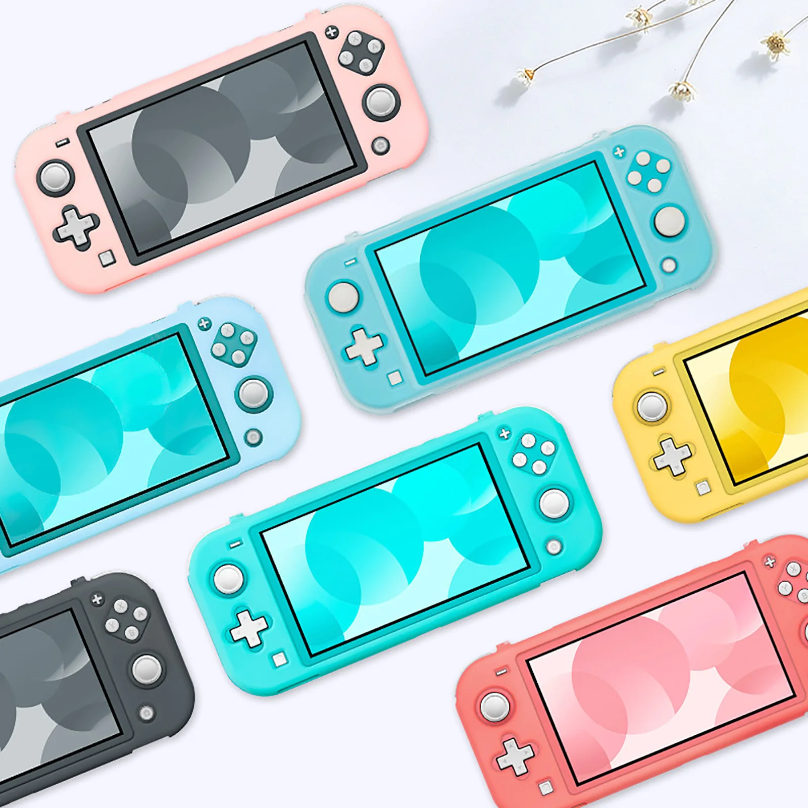Pink Hard Case Matte touch for Nintendos Switch Lite Ergonomic Non-slip Protective Skin Cover for NS Switch Lite Mini Console 
Pink Hard Case Matte touch for Nintendos Switch Lite Ergonomic Non-slip Protective Skin Cover for NS Switch Lite Mini Console