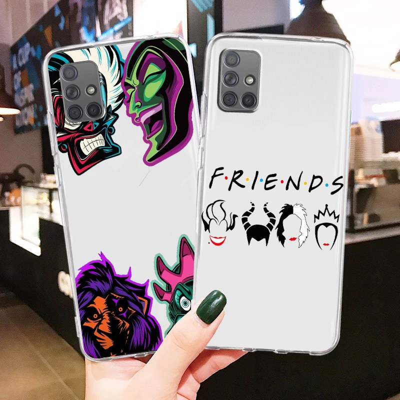 Disney Villain Queen Cool Transparent Phone Case For Samsung A73 A72 A71 A53 A52 A51 A42 A33 A32 A23 A22 A21S A13 A12 A03 5G
Disney Villain Queen Cool Transparent Phone Case For Samsung A73 A72 A71 A53 A52 A51 A42 A33 A32 A23 A22 A21S A13 A12 A03 5G
