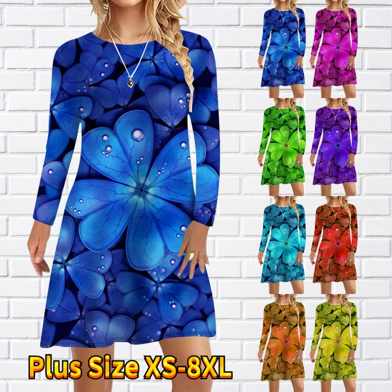 Autumn Winter Women MIDI Skirt Round Neck Trend Slim Skirt Party Skirt Fashion Loose Long Sleeve Skirt Abstract Printing Dress
Autumn Winter Women MIDI Skirt Round Neck Trend Slim Skirt Party Skirt Fashion Loose Long Sleeve Skirt Abstract Printing Dress