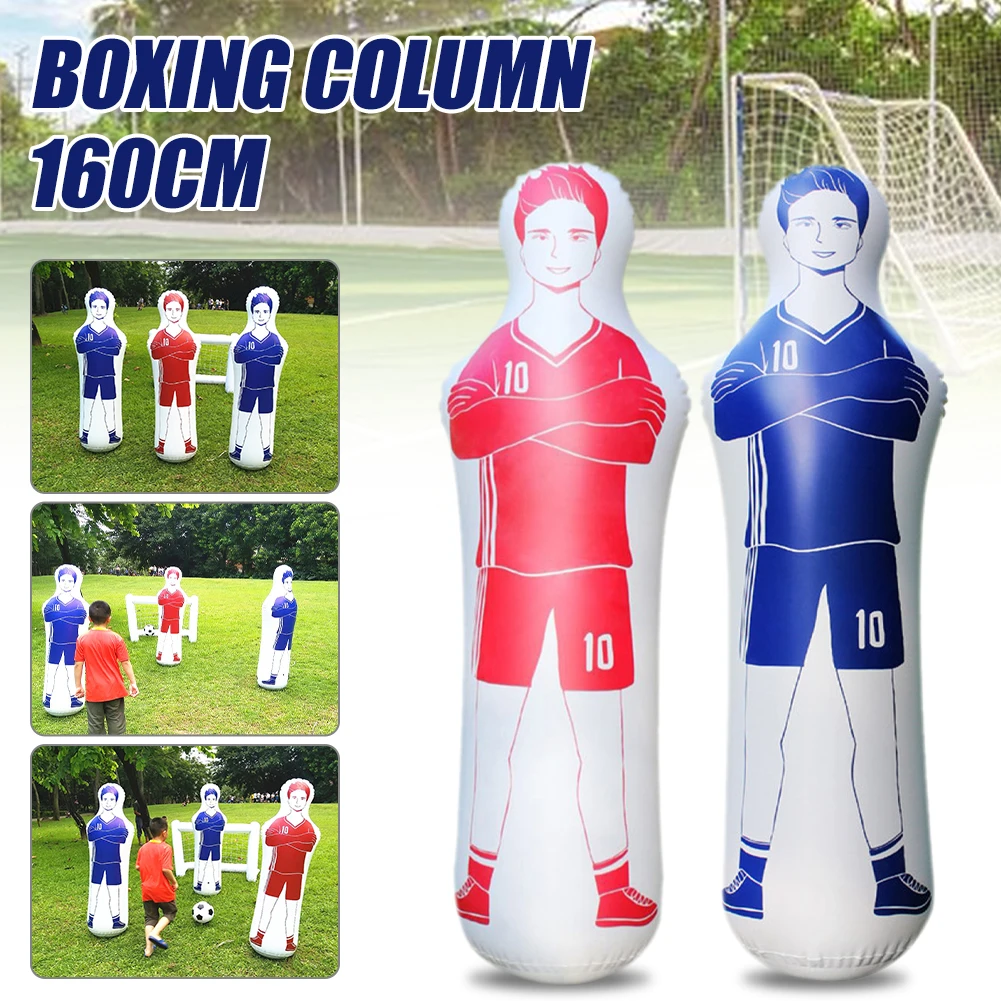 160cm Soccer Inflatable Dummies Goalkeeper Defender Training Dummies Tumbler Wall for Free Kicks Dribbling Wall Passing Drills
160cm Soccer Inflatable Dummies Goalkeeper Defender Training Dummies Tumbler Wall for Free Kicks Dribbling Wall Passing Drills