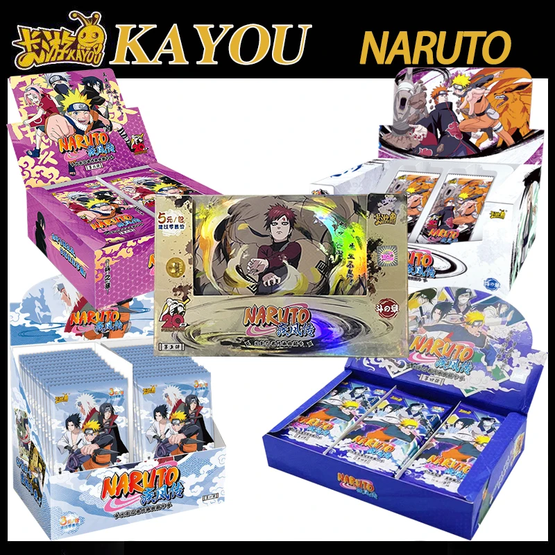 KAYOU Naruto Cards Anime Flash Cards All Chapters Set Rare BP GP SSR MR Card Uzumaki Naruto Children Toys Game Collection Cards
KAYOU Naruto Cards Anime Flash Cards All Chapters Set Rare BP GP SSR MR Card Uzumaki Naruto Children Toys Game Collection Cards
