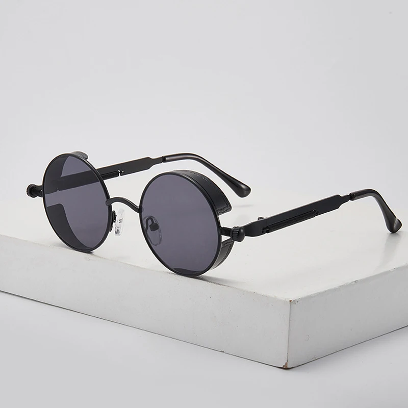 Small Round Frame Female Steam Punk Sunglasses Fashionable Windproof Men's Eyewear Outdoor Driving Streetwear Shades
Small Round Frame Female Steam Punk Sunglasses Fashionable Windproof Men's Eyewear Outdoor Driving Streetwear Shades