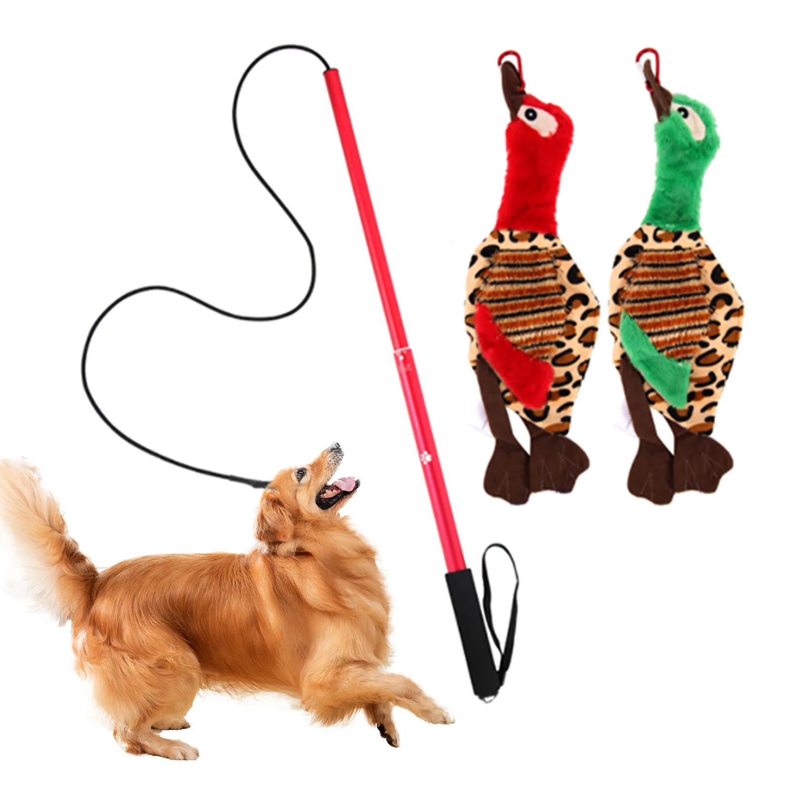 Dogs Supplies Puppy Wand Rope To Chase And Tug Of War Durable Teaser Wand With Nylon Rope Tether Lure Toy For Small Medium Dogs
Dogs Supplies Puppy Wand Rope To Chase And Tug Of War Durable Teaser Wand With Nylon Rope Tether Lure Toy For Small Medium Dogs