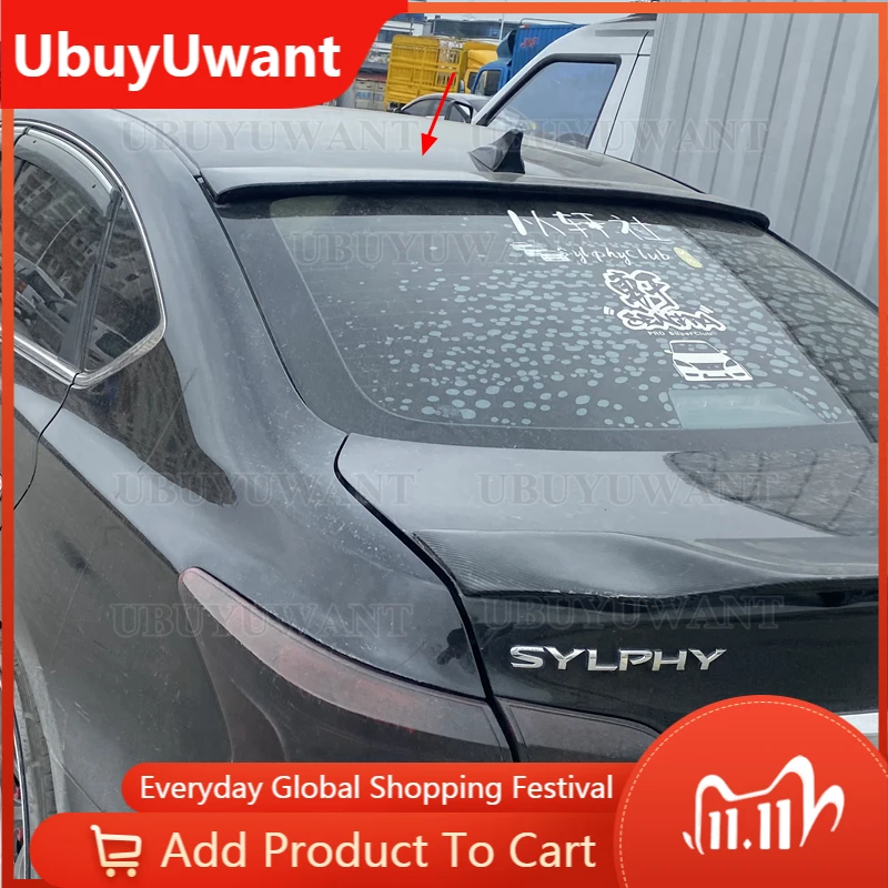 For NISSAN Sentra Roof Spoiler 2014-2019 Sentra High Quality FRP Material Car Rear Wing unpaint no Primer Color Rear Spoiler
For NISSAN Sentra Roof Spoiler 2014-2019 Sentra High Quality FRP Material Car Rear Wing unpaint no Primer Color Rear Spoiler