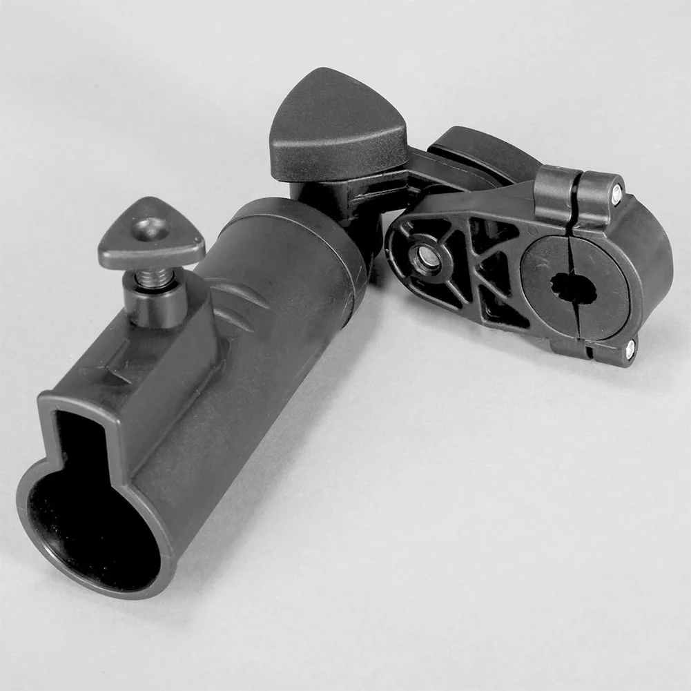 Универсальный держатель зонта, прочный аксессуар для коляски, рыбалки, регулируемый угол
Универсальный держатель зонта, прочный аксессуар для коляски, рыбалки, регулируемый угол