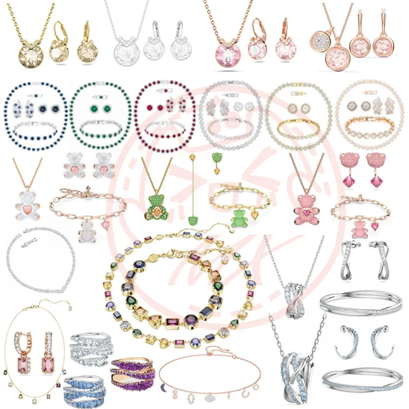 2023 Christmas New High-quality Jewelry Bella Crystal Gold Rose Gold Pink Jelly Necklace Earring Set Enhances Temperament
2023 Christmas New High-quality Jewelry Bella Crystal Gold Rose Gold Pink Jelly Necklace Earring Set Enhances Temperament