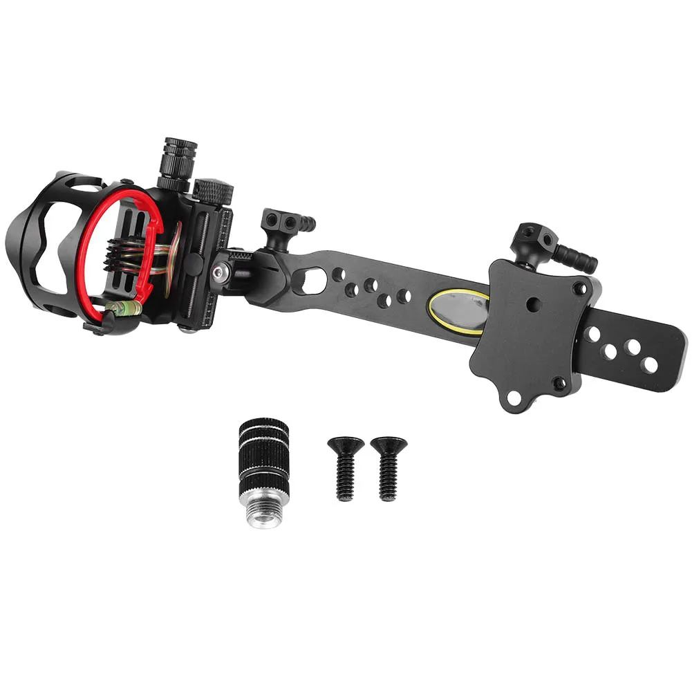 Aluminum Alloy Compound Archery Sight 5 Pin Bow Sight Accessory for Hunting Shooting Archery
Aluminum Alloy Compound Archery Sight 5 Pin Bow Sight Accessory for Hunting Shooting Archery