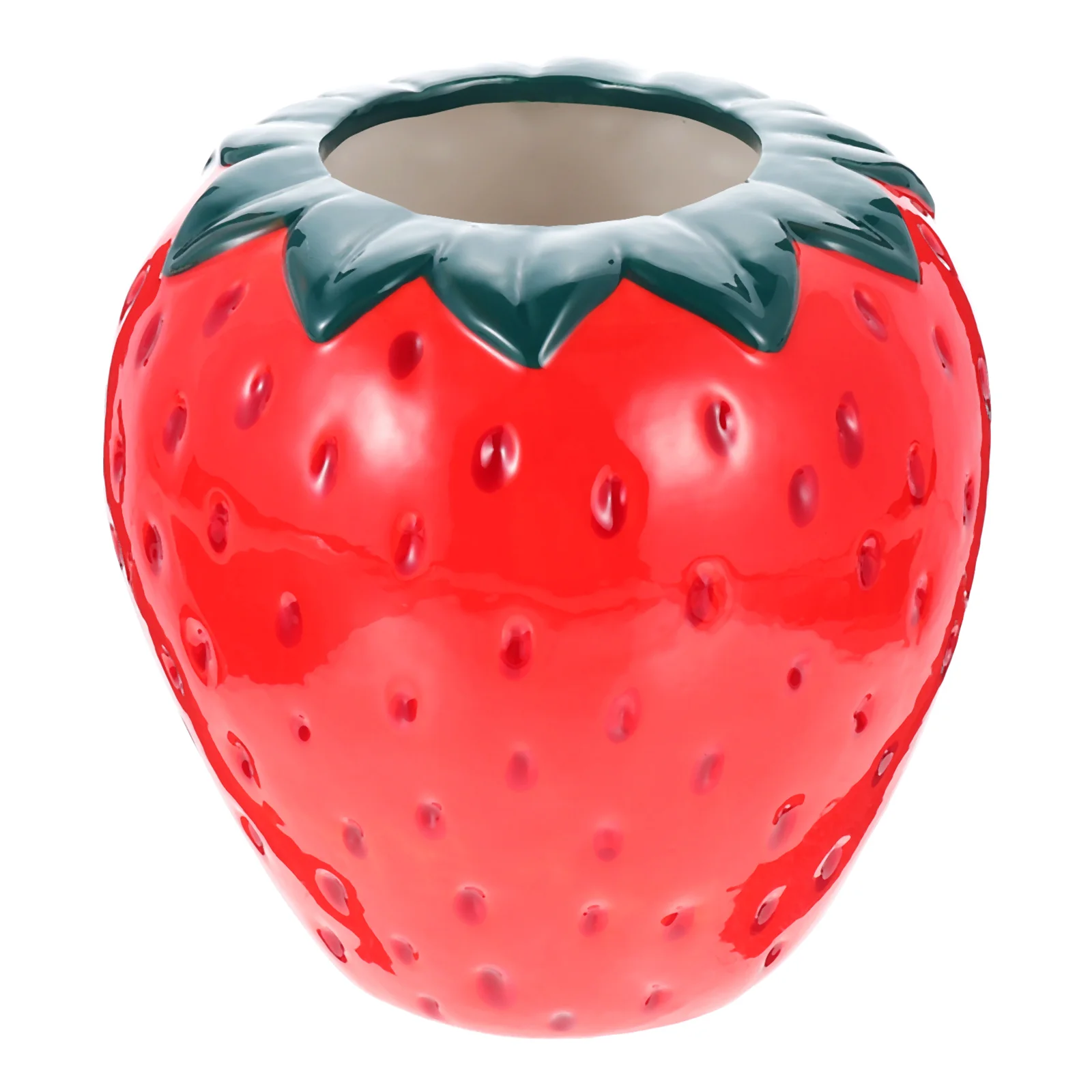 Vase Flower Ceramic Strawberry Pot Planter Floral Decorative Fruittableholder Wedding Vasesarrangement Decor Potteryartistic 
Vase Flower Ceramic Strawberry Pot Planter Floral Decorative Fruittableholder Wedding Vasesarrangement Decor Potteryartistic