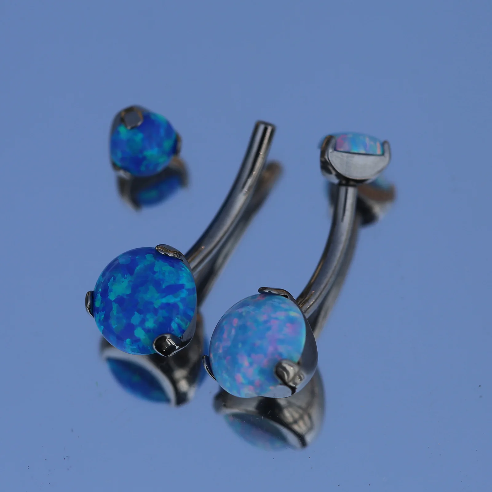 14G ASTM F136 Titanium Internal Threade Prong Set Belly Button Ring Nombril Ombligo Piercing Men Women Body Jewelry
14G ASTM F136 Titanium Internal Threade Prong Set Belly Button Ring Nombril Ombligo Piercing Men Women Body Jewelry