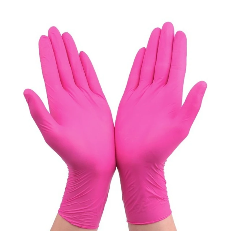 Disposable Nitrile Gloves XS Allergy Free Protect Safety Hand Gloves for Work Kitchen Dishwashing Mechanic Pink Black Gloves
Disposable Nitrile Gloves XS Allergy Free Protect Safety Hand Gloves for Work Kitchen Dishwashing Mechanic Pink Black Gloves