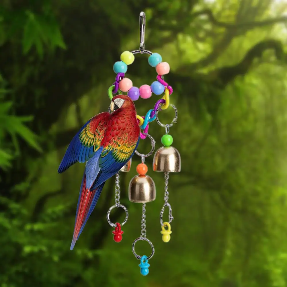 Practical Bird Toy Bite-resistant Relieve Boredom Sturdy Small Birds Hanging Bird Cage Toy
Practical Bird Toy Bite-resistant Relieve Boredom Sturdy Small Birds Hanging Bird Cage Toy