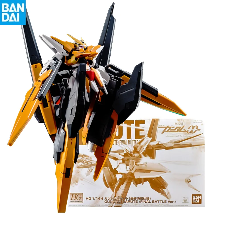 

Bandai Gunpla Hg 1/144 Gn-011 Gundam Harute (Final Battle Ver.) Pb Limited Assembly Model Collectible Robot Kits Figure Models