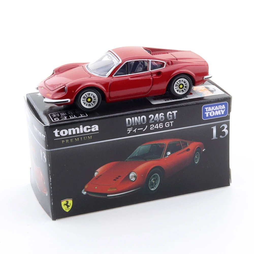 

Takara Tomy Tomica Premium 13 Ferrari Dino 246 GT 1/61 Car Alloy Toys Motor Vehicle Diecast Metal Model
