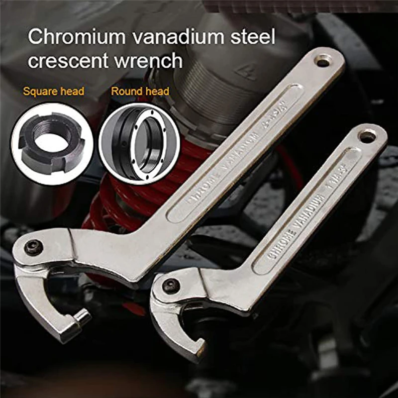 7/8/12/15 Inch Wrench Set Adjustable Hook Spanner Flat Round Ends Water Meter Screw Nuts Driver Multitool Automobile Repair Tool
7/8/12/15 Inch Wrench Set Adjustable Hook Spanner Flat Round Ends Water Meter Screw Nuts Driver Multitool Automobile Repair Tool