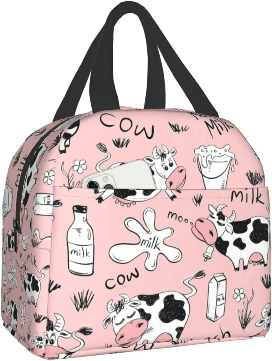 Забавные розовые сумки для ланча для женщин с коровами и молоком, Портативная сумка-холодильник, большая многоразовая Изолированная коробк...
Забавные розовые сумки для ланча для женщин с коровами и молоком, Портативная сумка-холодильник, большая многоразовая Изолированная коробк...