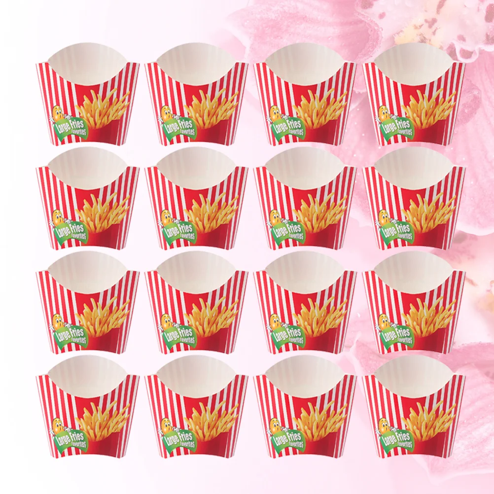 Paper Popcorn Holder Box Snack French Fries Cups Fry Take Out Disposable Containers Cup Container Boxes Fast Favor Party Trays
Paper Popcorn Holder Box Snack French Fries Cups Fry Take Out Disposable Containers Cup Container Boxes Fast Favor Party Trays