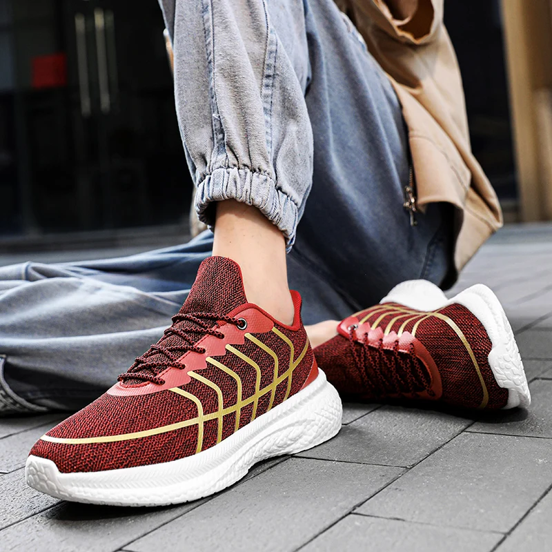 Men's Plus Size Sneakers Outdoor Walking Shoes Mesh Breathable Athletic Running Shoes Soft Casual Shoes Size 39-46 Men's Shoes
Men's Plus Size Sneakers Outdoor Walking Shoes Mesh Breathable Athletic Running Shoes Soft Casual Shoes Size 39-46 Men's Shoes